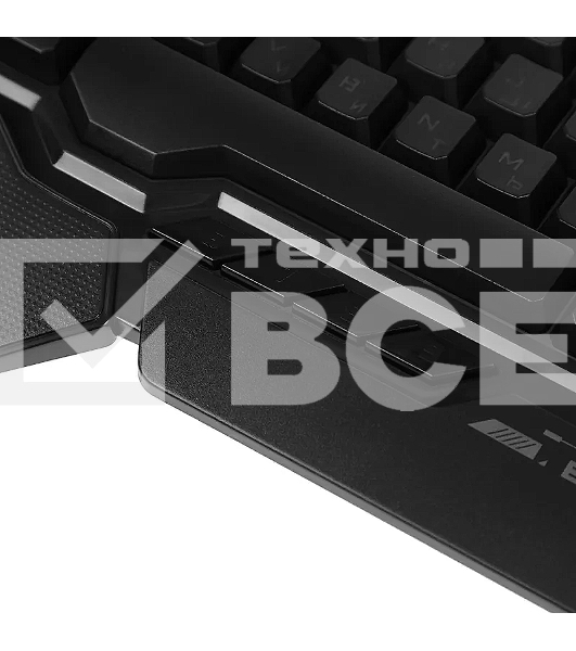 Клавиатура проводная A4Tech Bloody B310N черный USB Multimedia for gamer LED (подставка для запястий) (B310N)