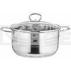 Набор посуды LARA LR02-81 Standart 6пр. LR02-81 Набор посуды LARA Standart (2.3 л + 4.5 л + 5.7 л) капсулированное индукционное дно, крышки, фото3