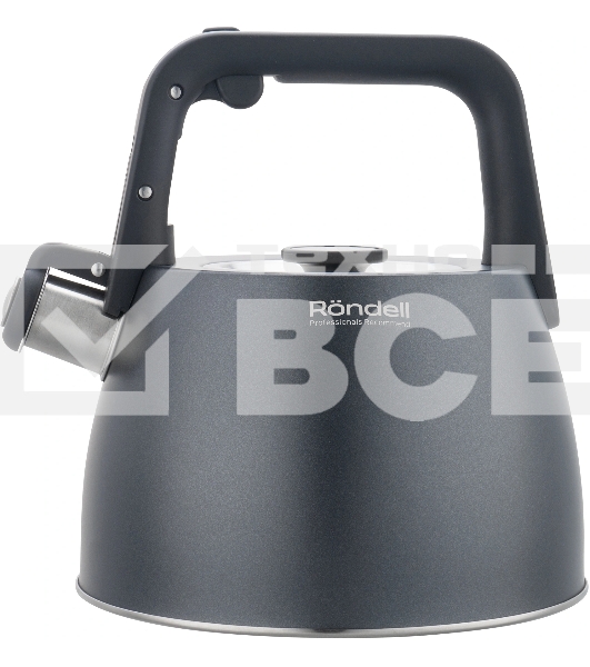 Чайник Rondell Filigran RDS-1950 2.7 л. металлический серый
