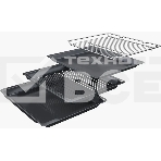 Встраиваемый духовой шкаф Bosch, Serie 4, Auto Pilot 10, объем 71 л, 7 режимов нагрева, 4D Hotair, телескопические направляющие 1уровень,пиролиз, сенсорное управление, черный+профиль из нерж. стали, фото5