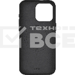 Чехол (клип-кейс) uBear для Apple iPhone 15 Pro Max Capital Case with MagSafe черный (CS307BL67PCP-I23M), фото3