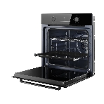 Духовой шкаф Kuppersberg HO 606 P Black, High-Tech, 78 л, поворотное управление, утапливаемые переключатели, дисплей, таймер, 6 режимов, макс. температура 310 градусов, телескопические направляющие (на 1 уровень), цвет черный, цвет фурнитуры черный, фото3