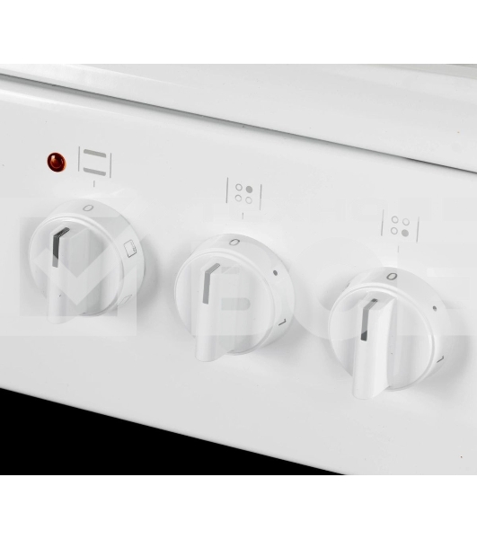 Плита электрическая Hansa FCEW54109 белый, конфорок 4 шт, духовка 65 л, 50 см x 85 см x 60 см