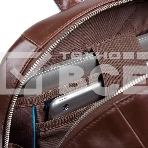 Рюкзак Piquadro Blue Square CA4762B2/MO коричневый натур.кожа, фото7