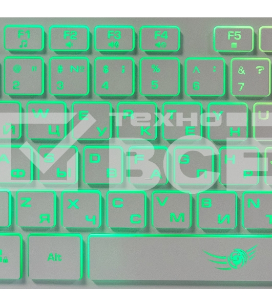 Комплект клавиатура+мышь Dialog KMGK-1707U проводной, USB, 1600 DPI, белый