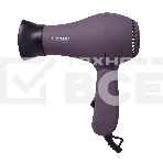 Фен Pioneer HD-1010 фиолетовый/черный, 1000 Вт, компактный, фото 1