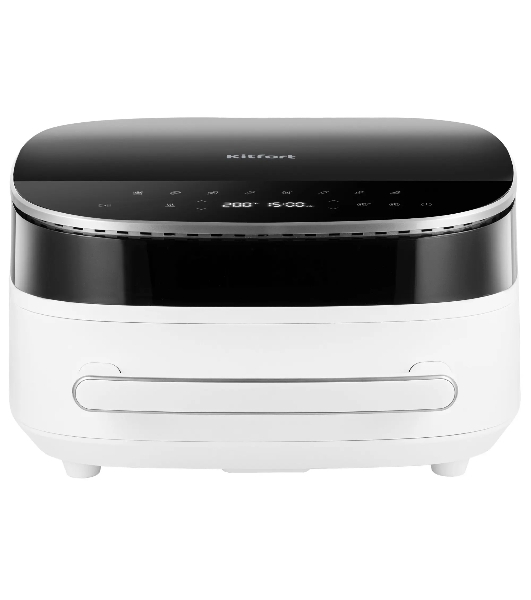 Аэрогриль Kitfort КТ-8150 белый, 2850 Вт, 6 л, сенсор, 10 программ