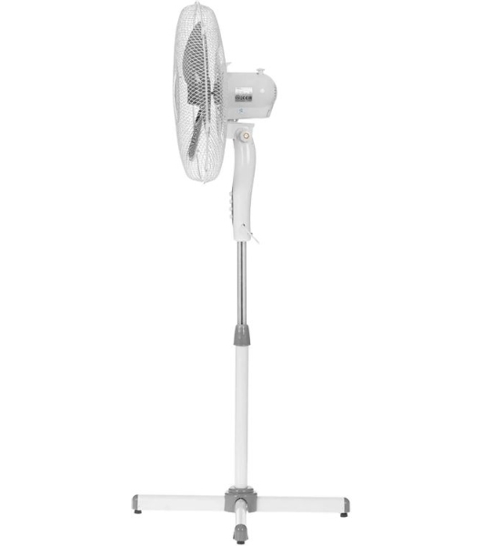 Вентилятор SCARLETT SC-SF111B01 белый/серый, напольный, 45 Вт, 3 скорости, 40 см
