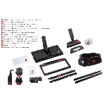 Пароочиститель Endever Odyssey Q-804 чёрный/оранжевый, ручной/напольный, 1800 Вт, 50 г/мин, 1200 мл, фото4