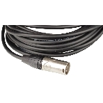 Кабель микрофонный FORCE FMC-05/10XLR (M) - XLR (F), высококачественный балансный, малошумящий с проводниками из безкислородной меди OFC, диаметр 6 мм, профессиональные металлические разъемы, длина 10 м, цвет черный, фото5