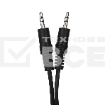 Кабель соединительный VCOM 3.5 Jack (M) - 3.5 Jack (M), стерео, аудио, 1.2м <VAV7175-1.2M>, фото3