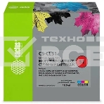 Картридж струйный Cactus CS-CL51 многоцветный (18 мл.) для CANON Pixma MP150/MP160/MP170/MP180/MP450/MP460/iP2200/iP6210/iP6220/iP6220D/iP6310/iP6310D/MX300/MX310, фото2