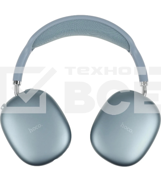 Беспроводные/проводные наушники Hoco W35 Air Triumph голубой, полноразмерные, Bluetooth + проводной, до 45 ч