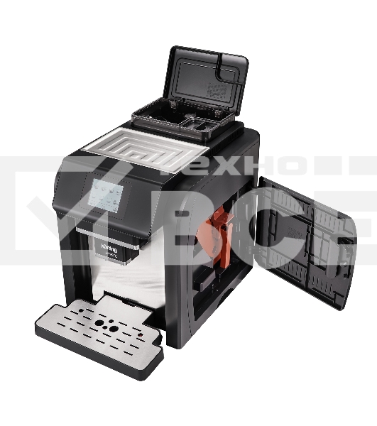 Кофемашина автоматическая Korting KACM 2009 PRESTO чёрный, зерновой/молотый, 2 л, 1400 Вт, 19 бар