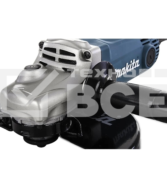 Углошлифовальная машина Makita GA9050 синий 2000Вт 6600об/мин рез.шпин.:M14 d=230мм