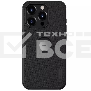 Чехол Super Frosted Shield Pro, черный, (AP IP15 Pro Max)