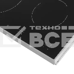 Встраиваемая электрическая панель Electrolux EHF16240XK, 60 см, 4 конфорки, черный цвет, рама из нержавеющей стали, фото3