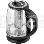 Чайник электрический Kitfort КТ-6145 2л. 2200Вт черный/серебристый (корпус: пластик/стекло), фото7