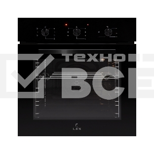 Духовой шкаф электрический LEX EDM 073 BBL чёрный
