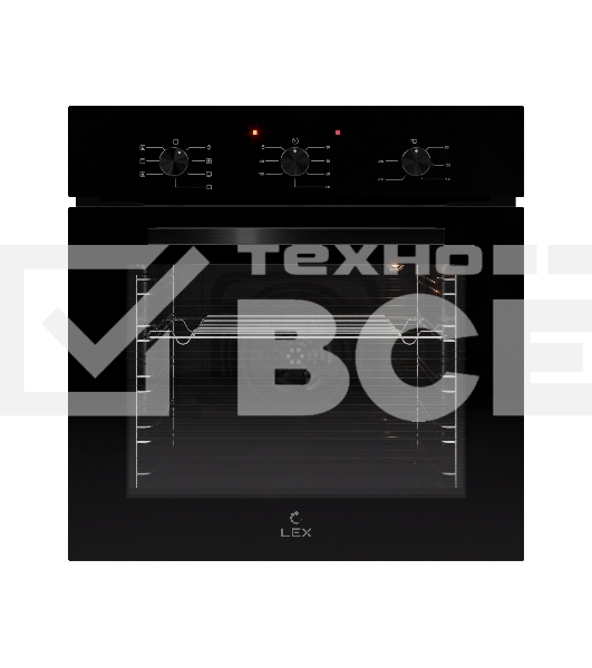 Духовой шкаф электрический LEX EDM 073 BBL чёрный