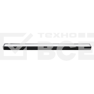 Светильник светодиодный FERON AL4030 ДПО-42вт 4000К 3360Лм линейный рассеиватель матовый в стальном корпусе черный