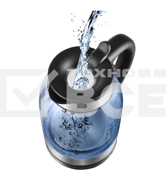 Чайник электрический Polaris PWK 1739CGL 1,8 л, 2200 Вт, сталь
