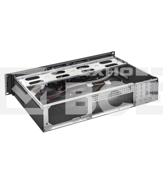 Корпус Procase 2U300-04 (2U Rack server case, черный, без блока питания(PS/2), глубина 300мм, MB 9.6'x9.6' 4HDD)