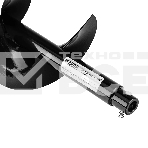 Шнек для грунта Denzel ER-200, диаметр 200 мм, длина 800 мм, соединение 20 мм, съемный нож, фото6