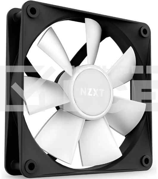 Вентилятор для корпуса Case Cooler NZXT F140 RGb Core Twin Pack (140x140x25мм, 4-pin PWM, RGb, 89.48CFM, 32.5dBA, 1800RPM, черный, 2pcs)