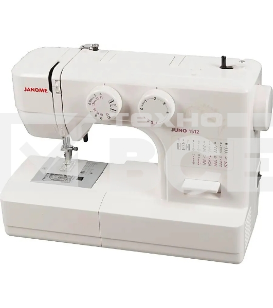 Швейная машина Janome Juno 1512 белый