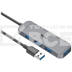 USB-концентратор Netac USB Hub WF11, USB-A to USB3.0*4 (repl. NT08WF11-30GR), фото 1