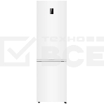 Холодильник Candy CFN6200WD белый двухкамерный 243/91л морозилка снизу, No Frost, фото 1