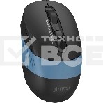 Мышь беспроводная A4Tech Fstyler FG10CS Air черный/синий, 2000 dpi, радиоканал, USB, кнопки - 4, фото9