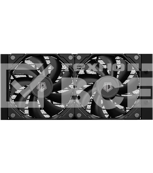 Система жидкостного охлаждения ID-Cooling FX240 PRO черный 120мм алюминий+медь 1800rpm 35.2db 4-pin 300W