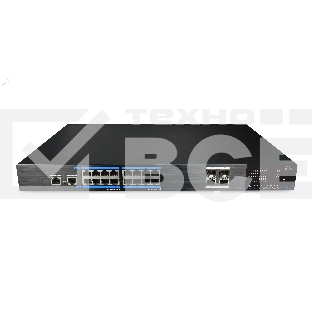 Коммутатор   МАС 16К 20 портов (16 PoE) 270 Вт (-10…50) RVi-2NSM16G-4S