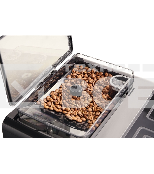 Кофемашина автоматическая Evelux EACM 2007 Vivo черный, исп. кофе - 	зерновой/ молотый, 2 л, 1100 Вт, 20 Бар