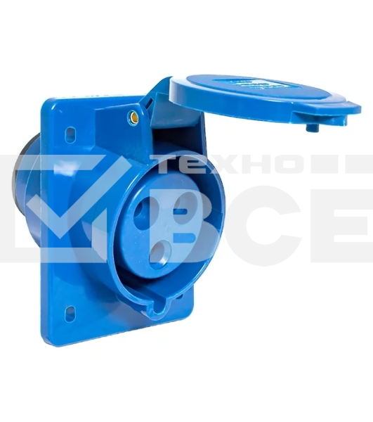 Розетка стационарная внутренняя EKF 423 ps-423-32-220 32А 220В 2P+E IP44