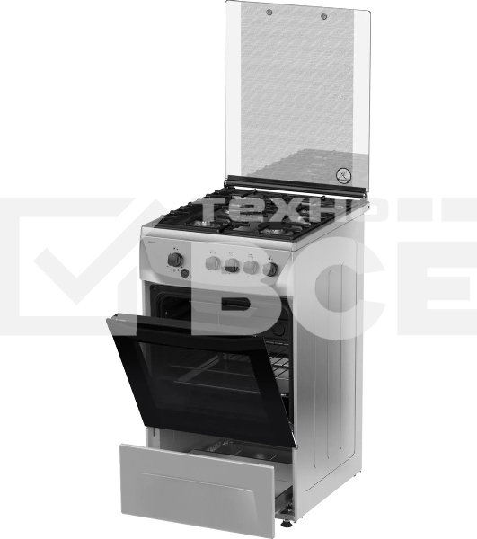 Газовая плита Darina 1 D1 GM241 014 X 50 л, серебристый