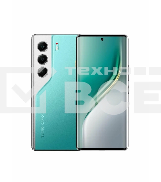 Смартфон Tecno Camon 40 Pro 5G CM7, 8/256Gb, зеленый (+ Tecno SC02 black)