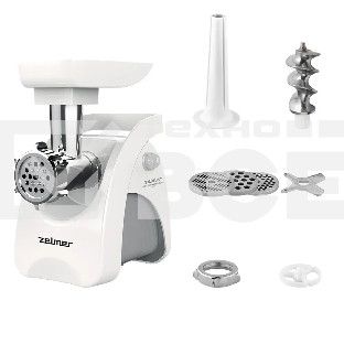 Мясорубка электрическая ZELMER ZMM9801B белый