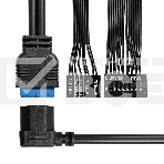 Компьютерный корпус Desktop ExeGate MI-307U2-M300 (mini-ITX/mATX, БП M300 с вент. 8см, 2хUSB+2хUSB 3.0, HD аудио, черный), фото2
