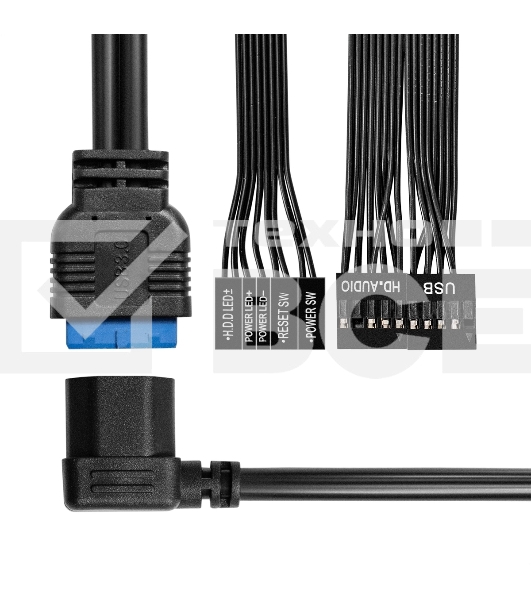 Компьютерный корпус Desktop ExeGate MI-307U2-M300 (mini-ITX/mATX, БП M300 с вент. 8см, 2хUSB+2хUSB 3.0, HD аудио, черный)