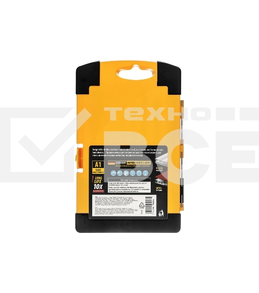 Набор сверл по металлу Denzel 1-10 мм, Р6М5К8-TiN, Golden Tip, 10 шт 723005