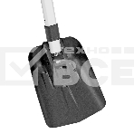 Лопата автомобильная складная Denzel алюминиевая, 220х280х585-870 мм, телескопический черенок, фото6