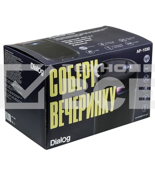 Портативная аудиосистема DIALOG AP-1030