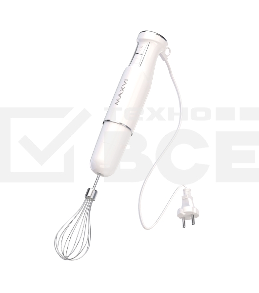 Блендер ручной Maxvi HB1541S белый