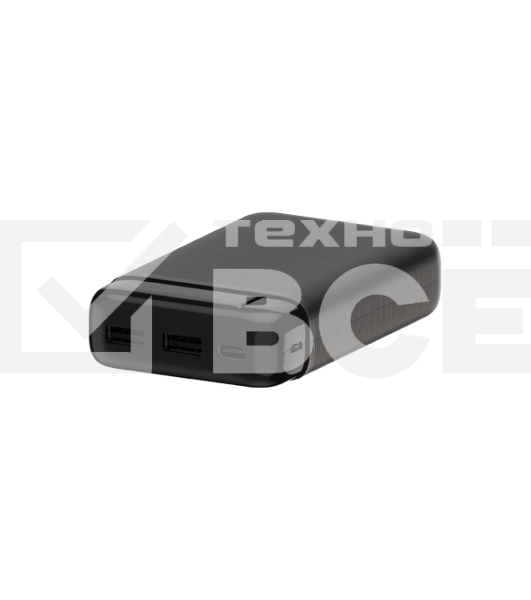 Внешний аккумулятор Maxvi PB10-07 10000 мАч, 2A, 2хUSB/Type-C/MicroUSB