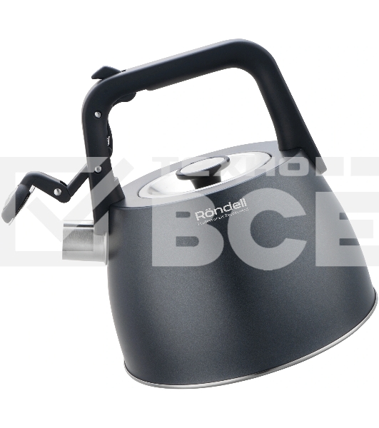 Чайник Rondell Filigran RDS-1950 2.7 л. металлический серый