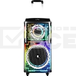 Колонка портативная Ural 103 черный 1200W 1.1 BT/3.5Jack/USB-C 15м 7000mAh, фото4