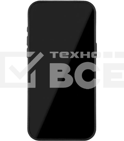 Чехол (клип-кейс) uBear для Apple iPhone 15 Pro Max Capital Case with MagSafe черный (CS307BL67PCP-I23M)